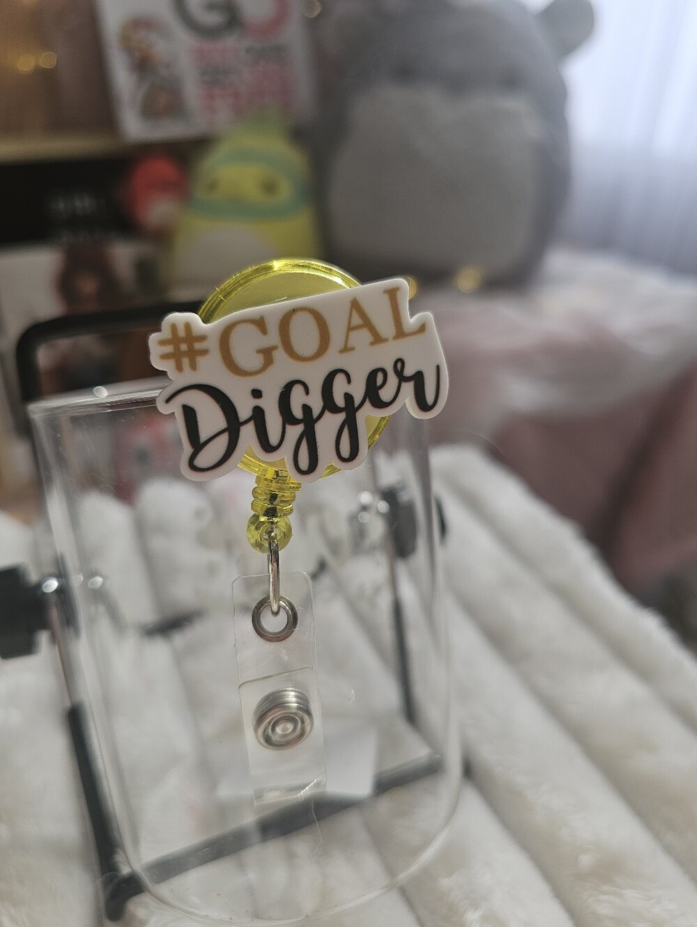 Adorable Badge Reel Clip